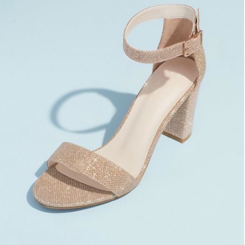 Block Heel ankle strap sandal